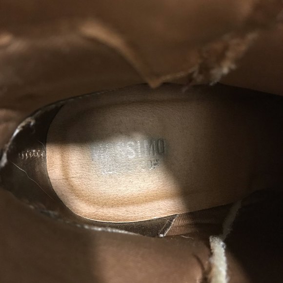 Genuine Suede Jessica Style Ankle Booties w Wrap Buckle Accent Lt Brown Sz 6.5 - Picture 12 of 13